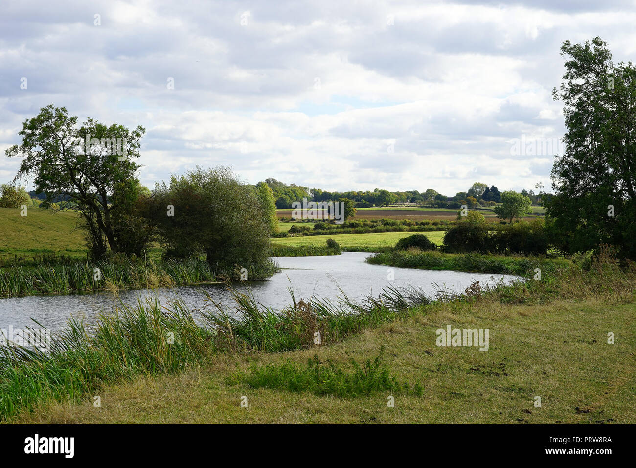 The River Nene near Oundle Stock Photo Alamy