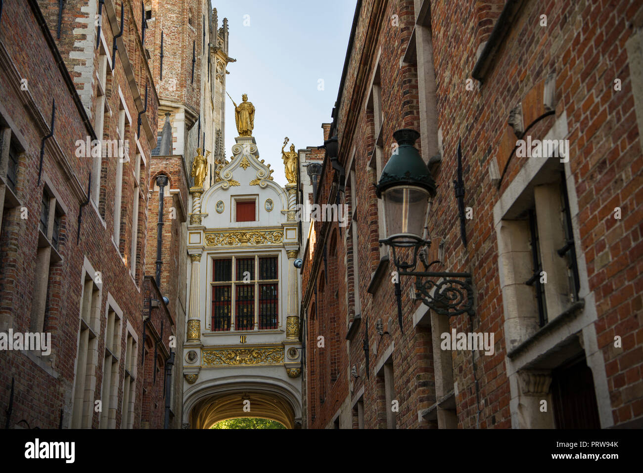 Street of Brugge Stock Photo