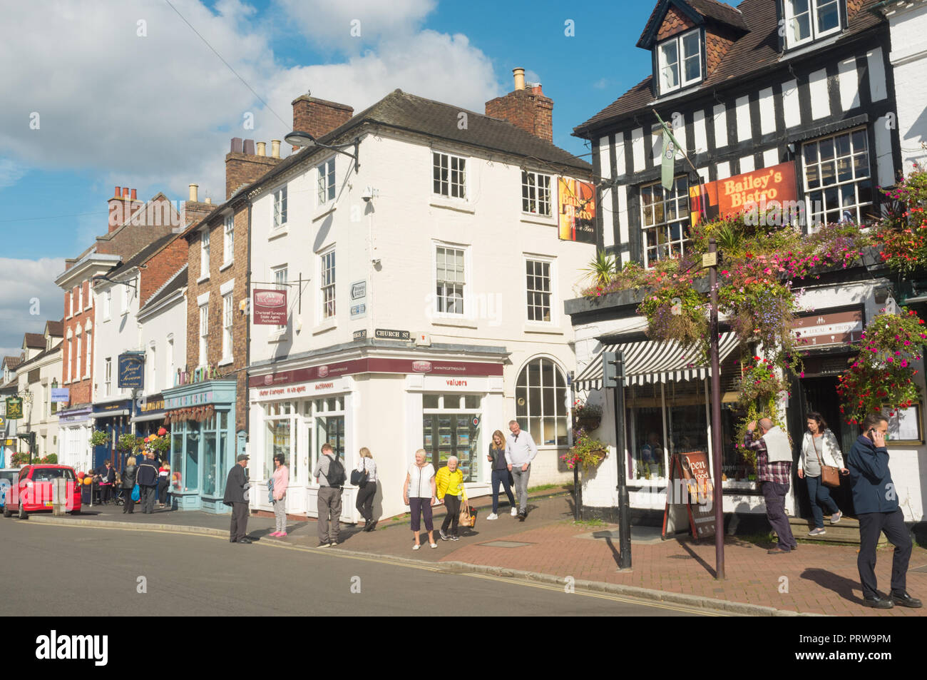 Bridgnorth high street hires stock photography and images Alamy