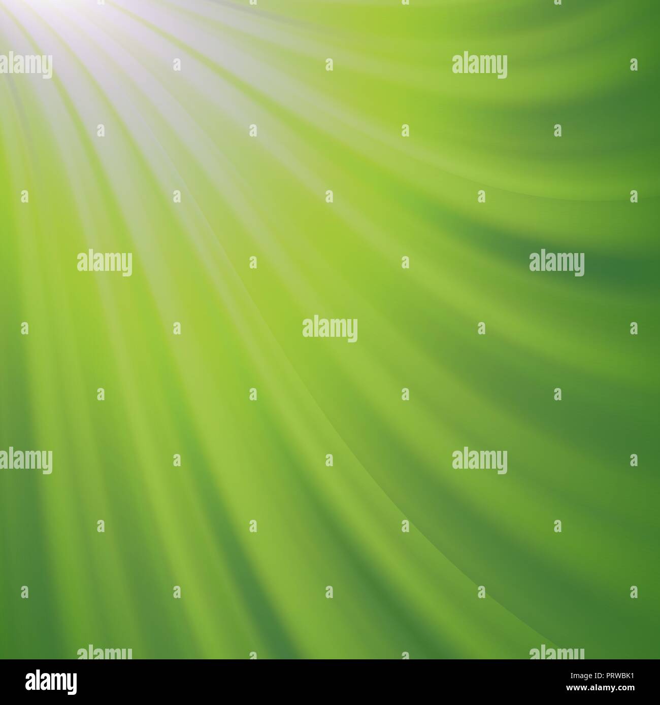 Green Blurred Background. Abstract Glowing Pattern Stock Vector