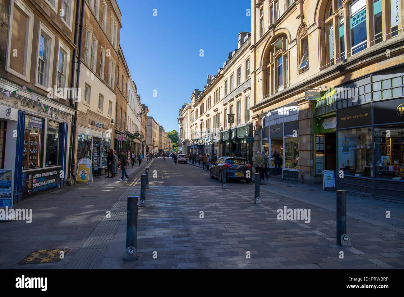 Cheap Street, Bath, UK Stock Photo