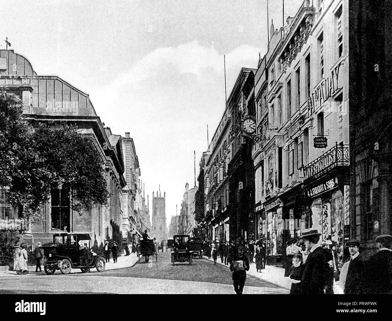 Bold Street, Liverpool early 1900s Stock Photo