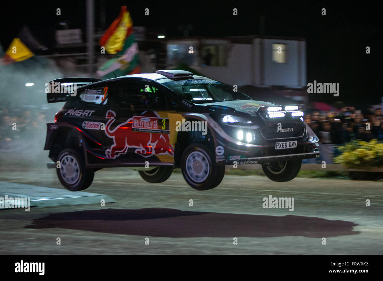 Jeb Prince Rally Driver M sport ford on tir prince stage hi-res stock photography and images ...