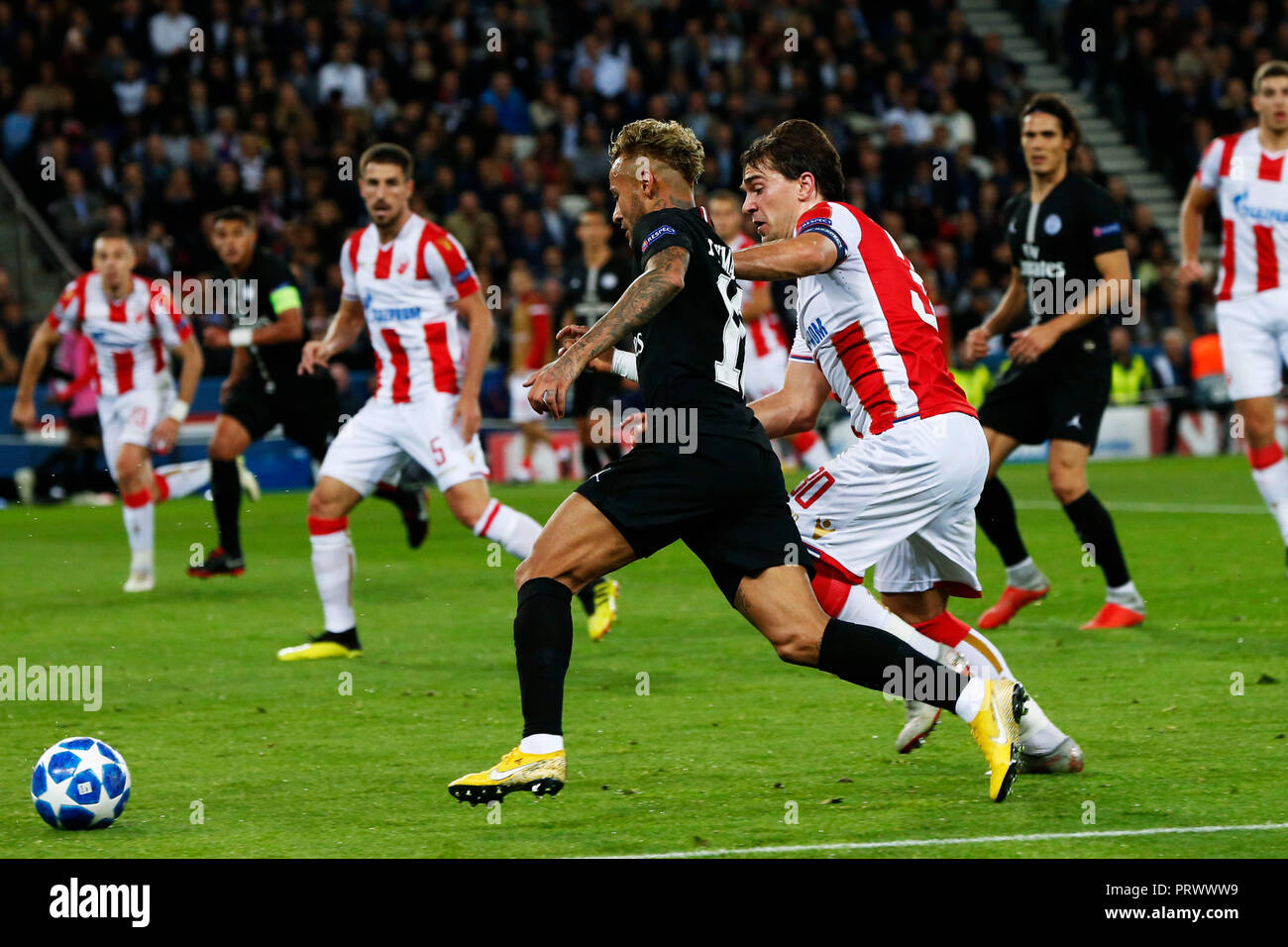 Crvena zvezda v BATE background, UEFA Europa League