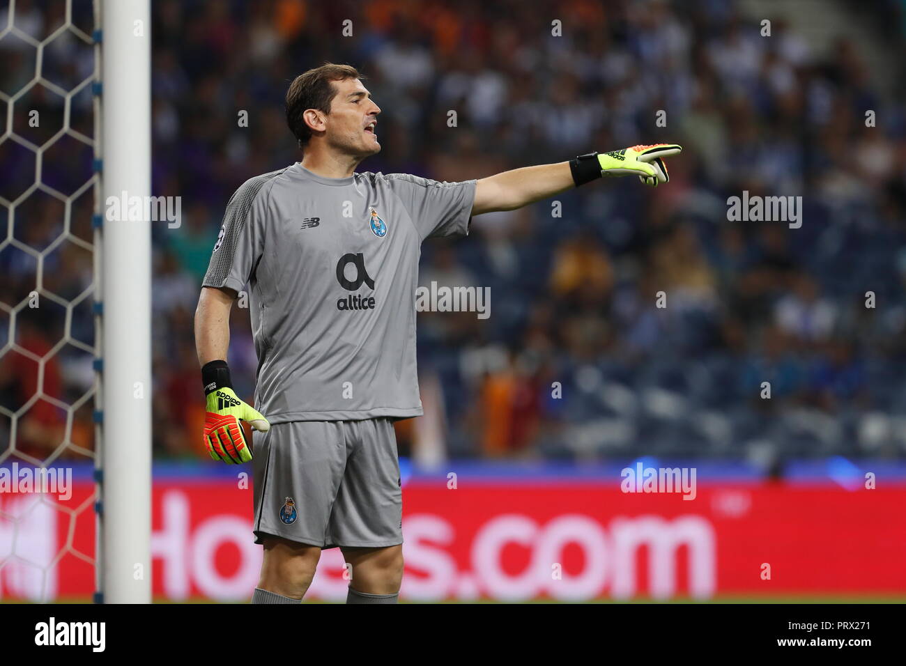 Porto Portugal 3rd Oct 2018 Iker Casillas Porto Football Soccer Uefa Champions League Group Stage Mtchday