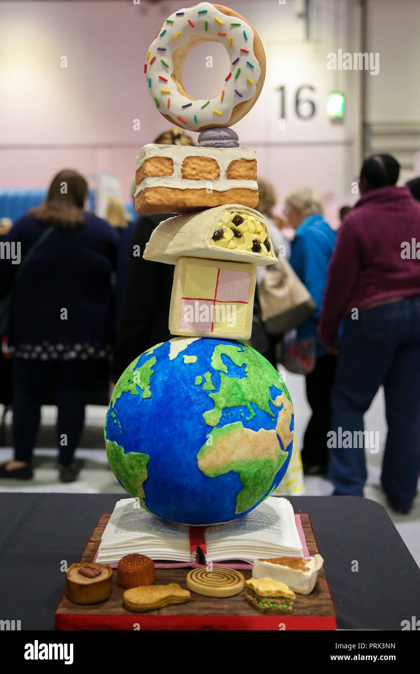 ExCeL London. UK 5 Oct 2018 The Cake and Bake Show, the UK’s biggest