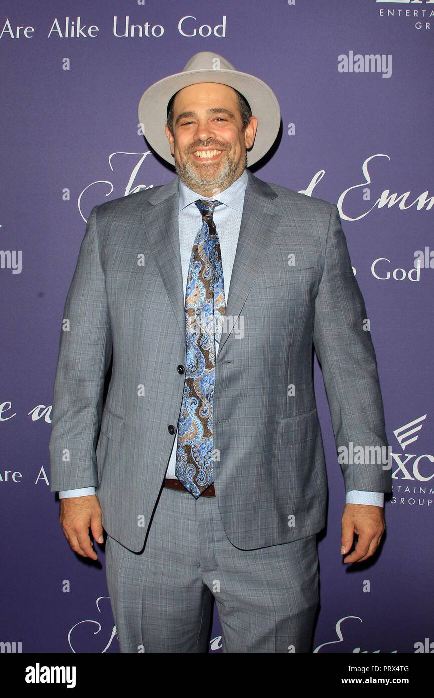 Los Angeles, CA, USA. 4th Oct, 2018. Rabbi Jason Sobel at arrivals for JANE AND EMMA Premiere, ArcLight Theater, Los Angeles, CA October 4, 2018. Credit: Priscilla Grant/Everett Collection/Alamy Live News Stock Photo