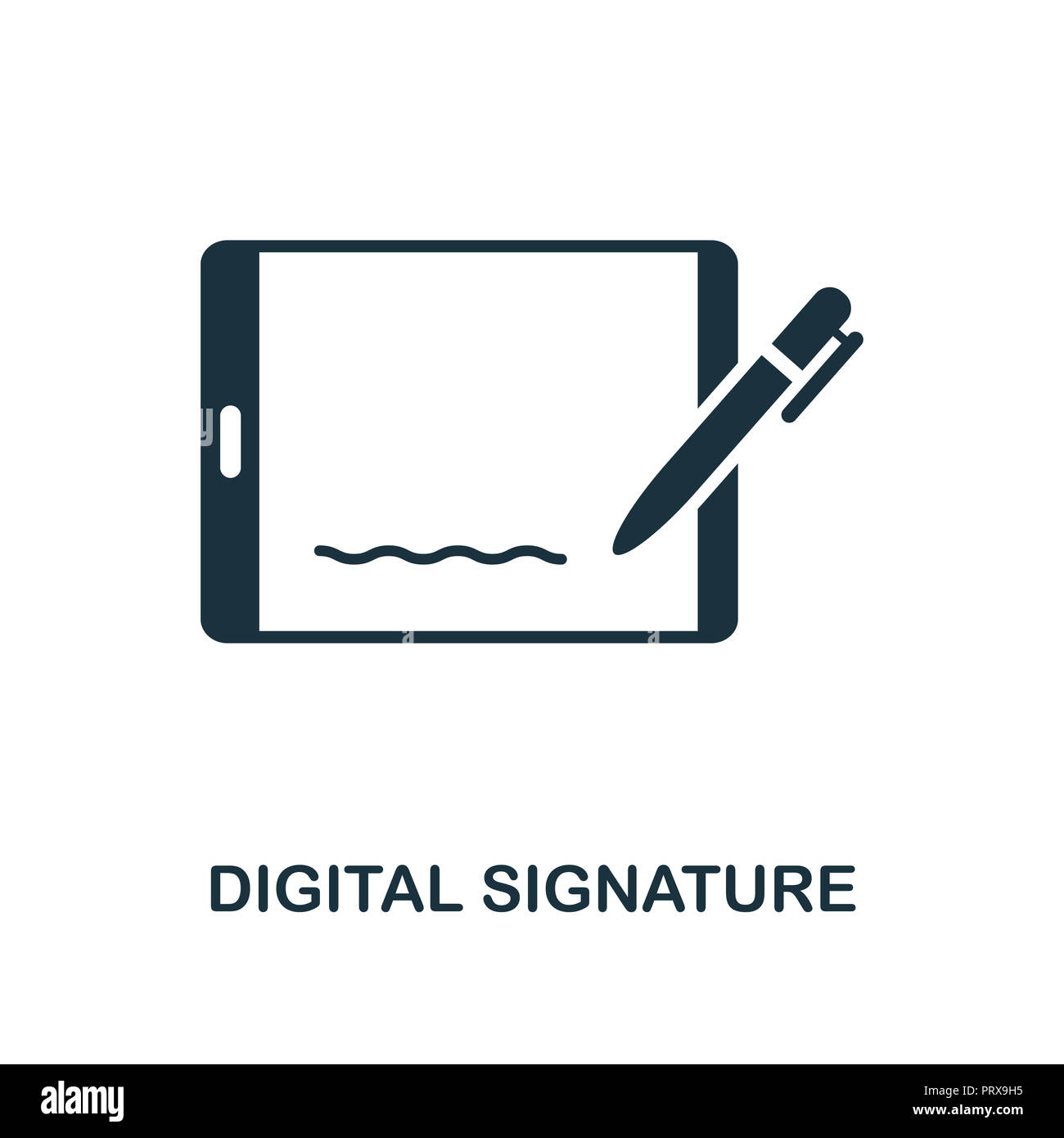 Digital signature hi-res stock photography and images - Alamy