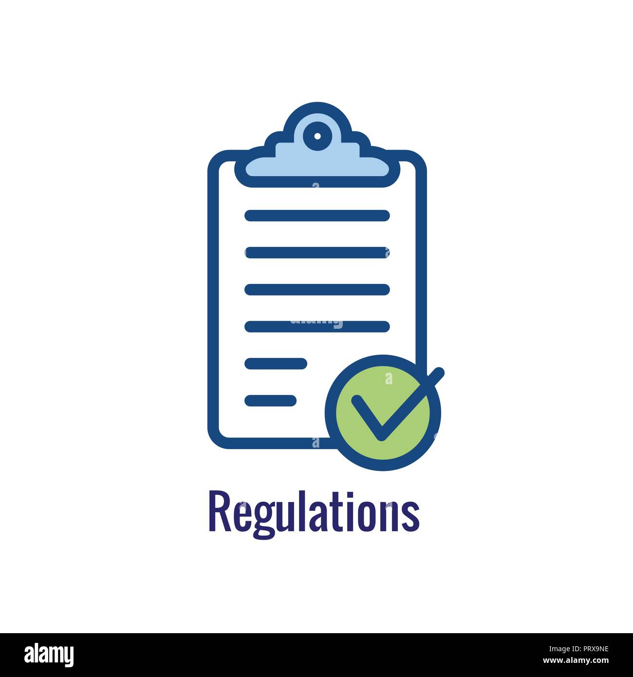Drug Testing & Process Icon Vector Graphic with Rounded Edges Stock ...