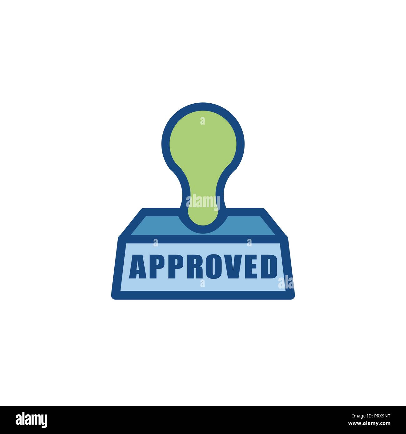 Drug Testing & Process Icon Vector Graphic with Rounded Edges Stock ...