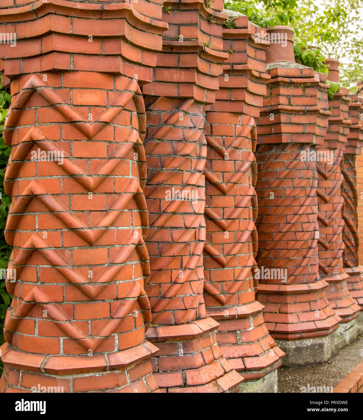 Brick chimney stacks hires stock photography and images Alamy