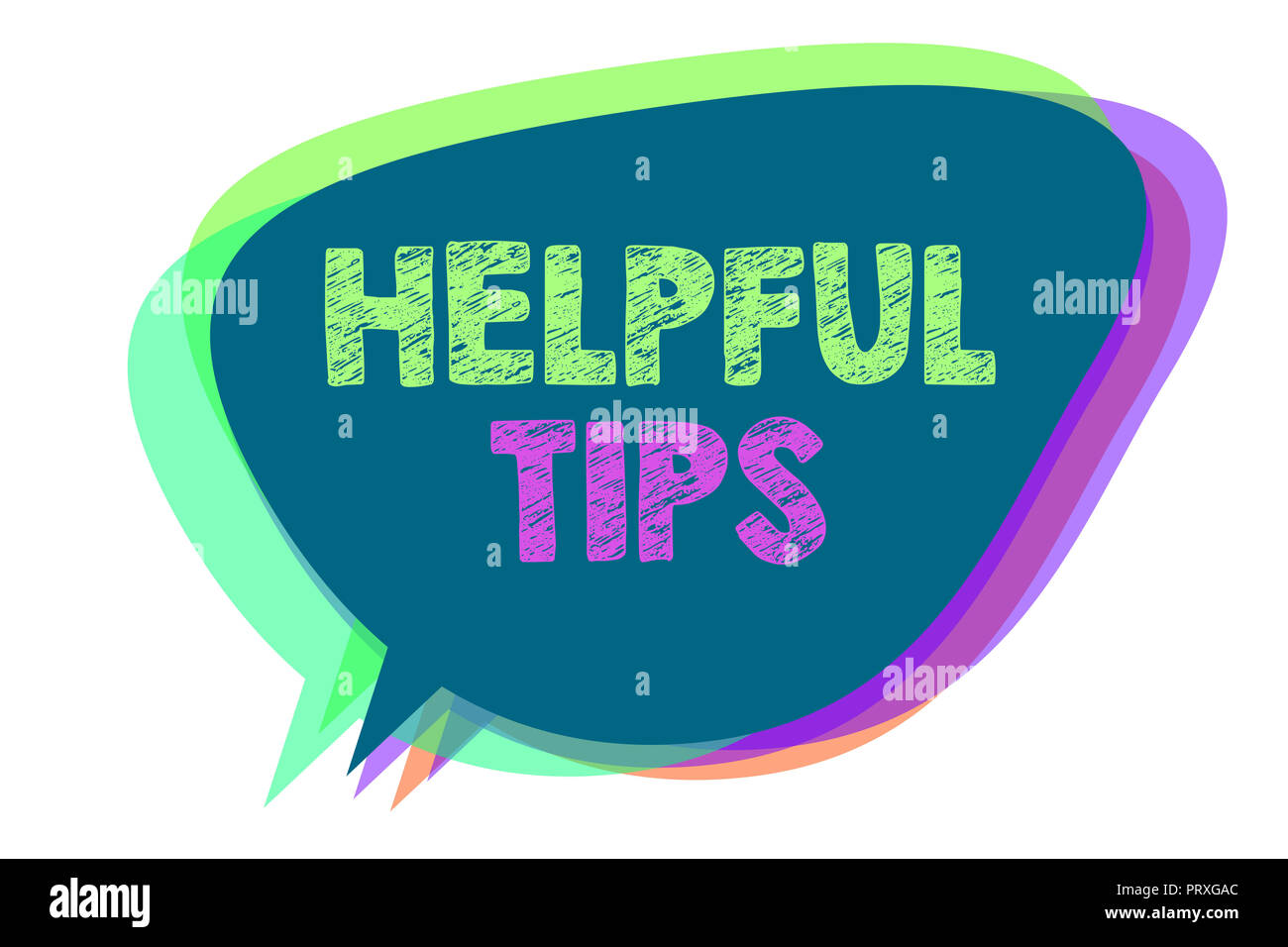 Text sign showing Helpful Tip s is. Conceptual photo Ask an Expert Solutions Hints Consulting Warning Speech bubble idea message reminder shadows impo Stock Photo