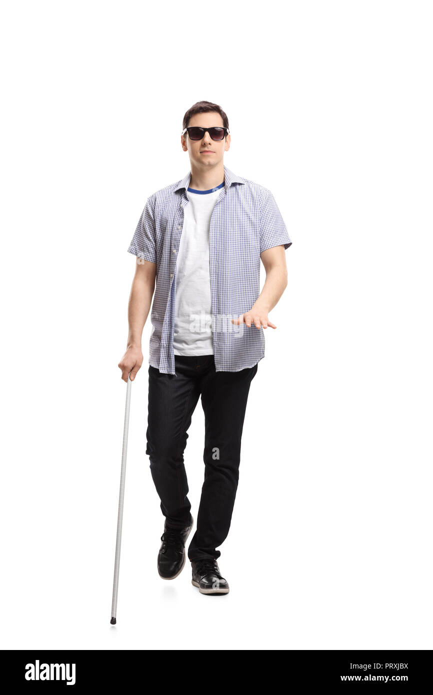 Blind man hi-res stock photography and images - Alamy