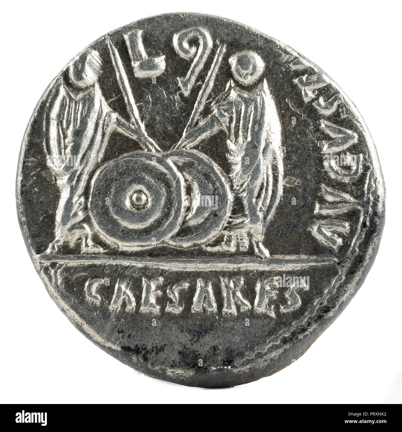 Emperor augustus coin Cut Out Stock Images & Pictures - Alamy