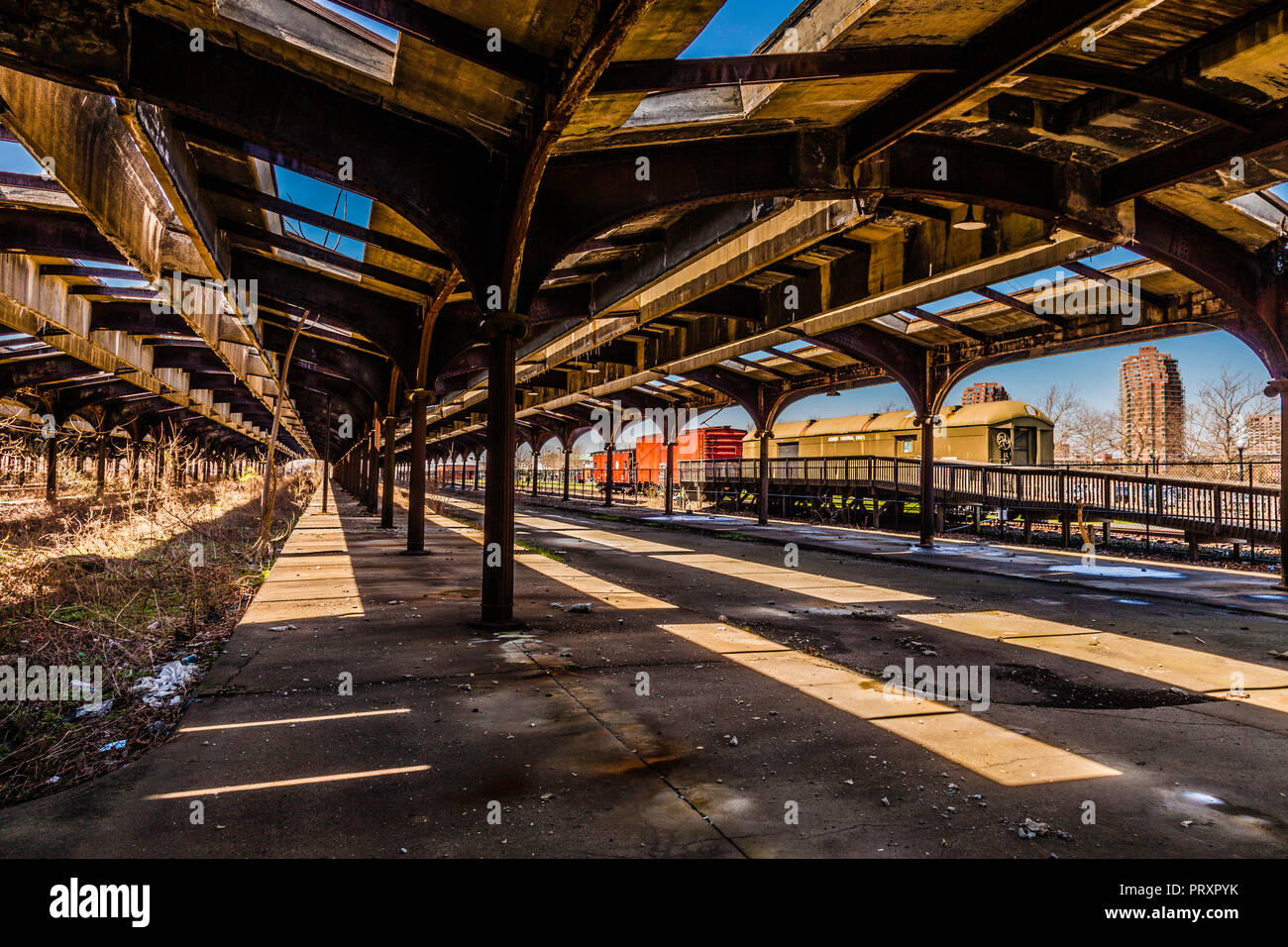 Central Railroad of New Jersey Terminal Jersey City, New Jersey, USA Stock  Photo - Alamy