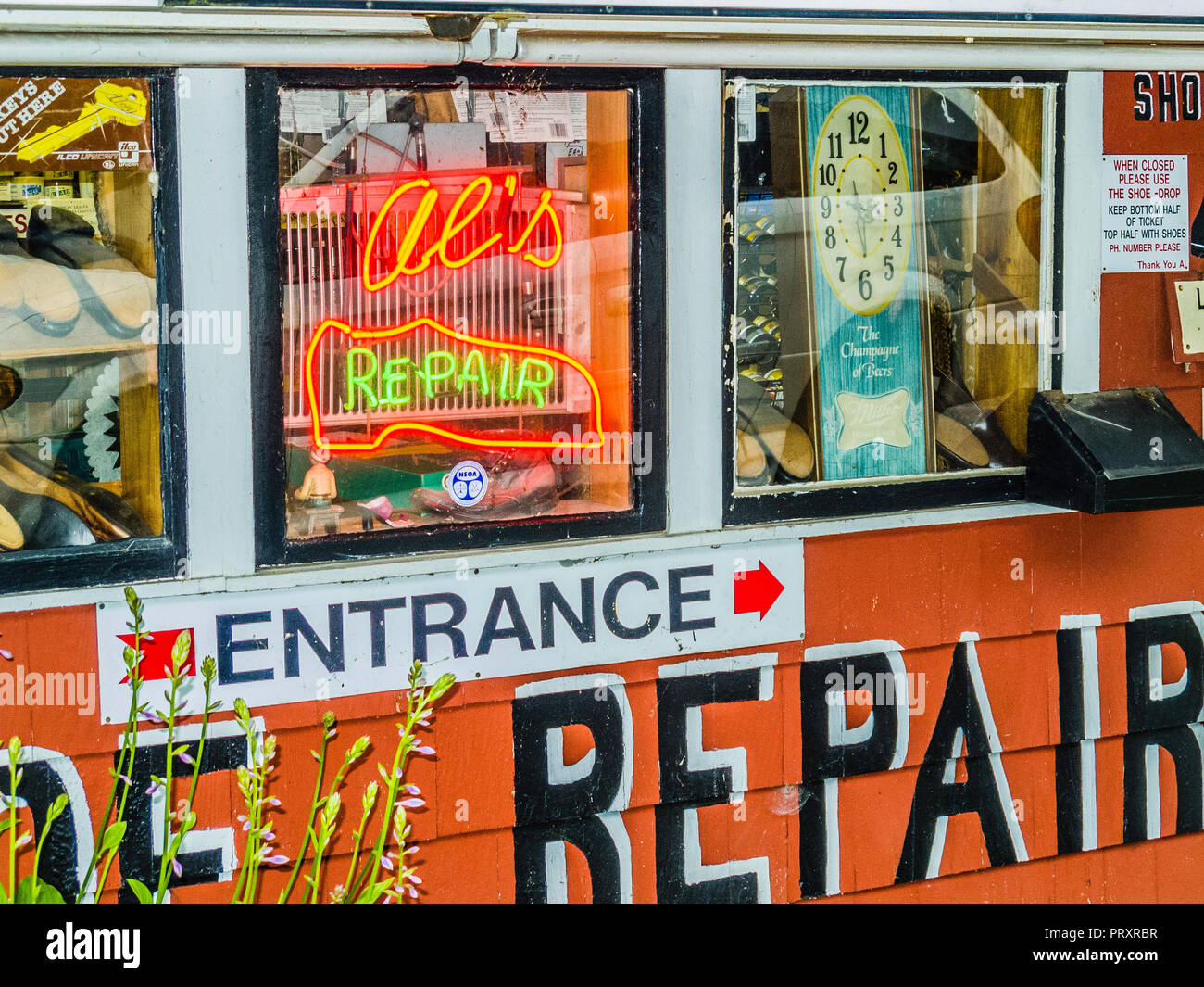 Al's Shoe Repair Torrington, Connecticut, USA Stock Photo Alamy