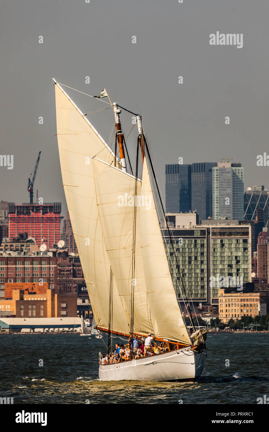 Schooner Adirondack New York Harbor Manhattan New York, New York, USA