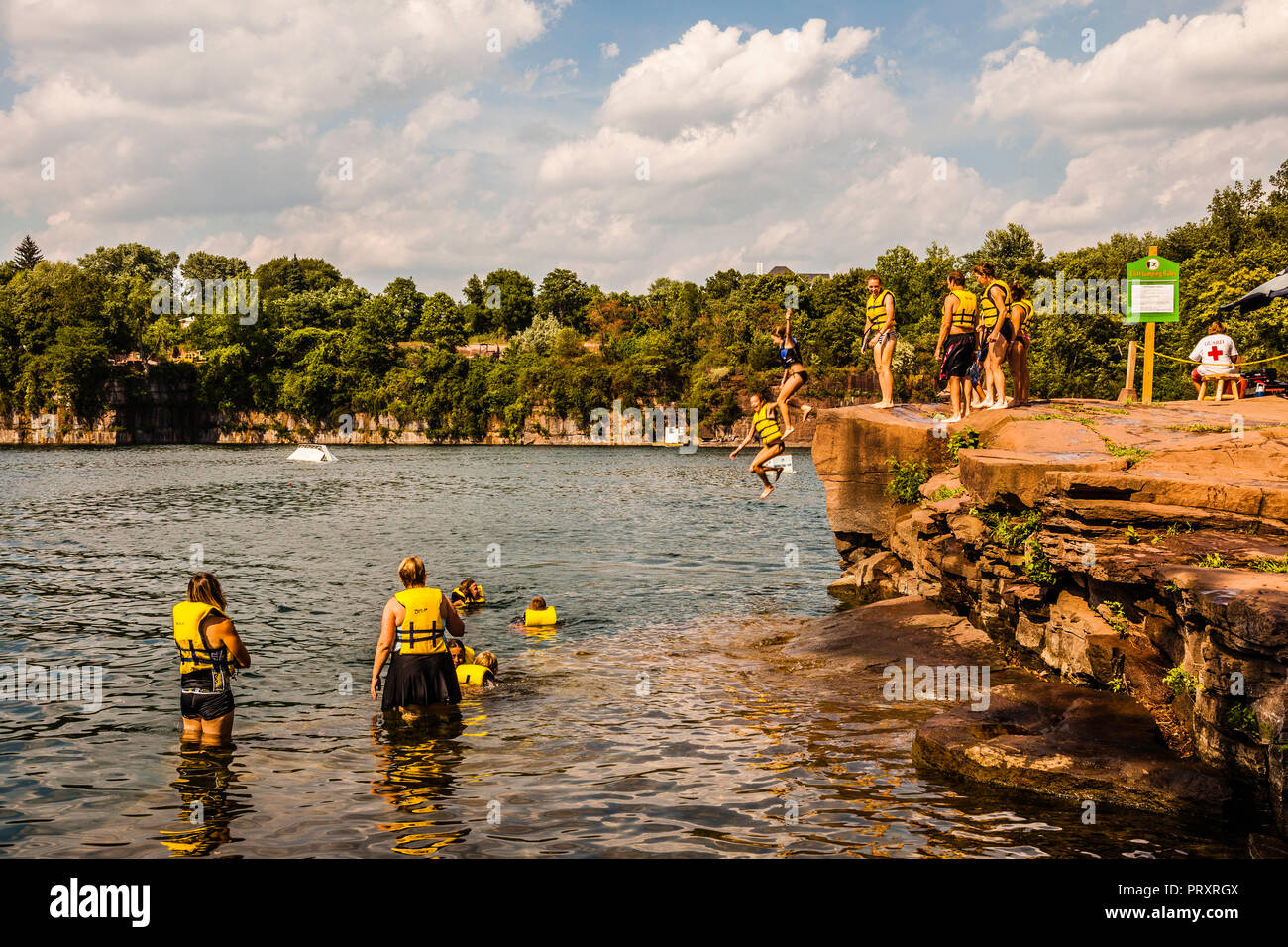 Brownstone Exploration and Discovery Park Portland, Connecticut, USA Stock Photo - Alamy