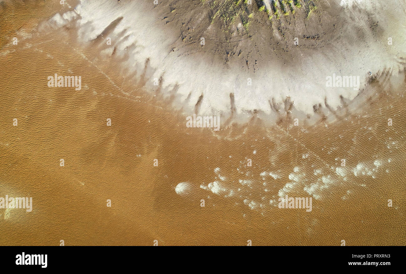 Aerial landscape from the drone Stock Photo - Alamy