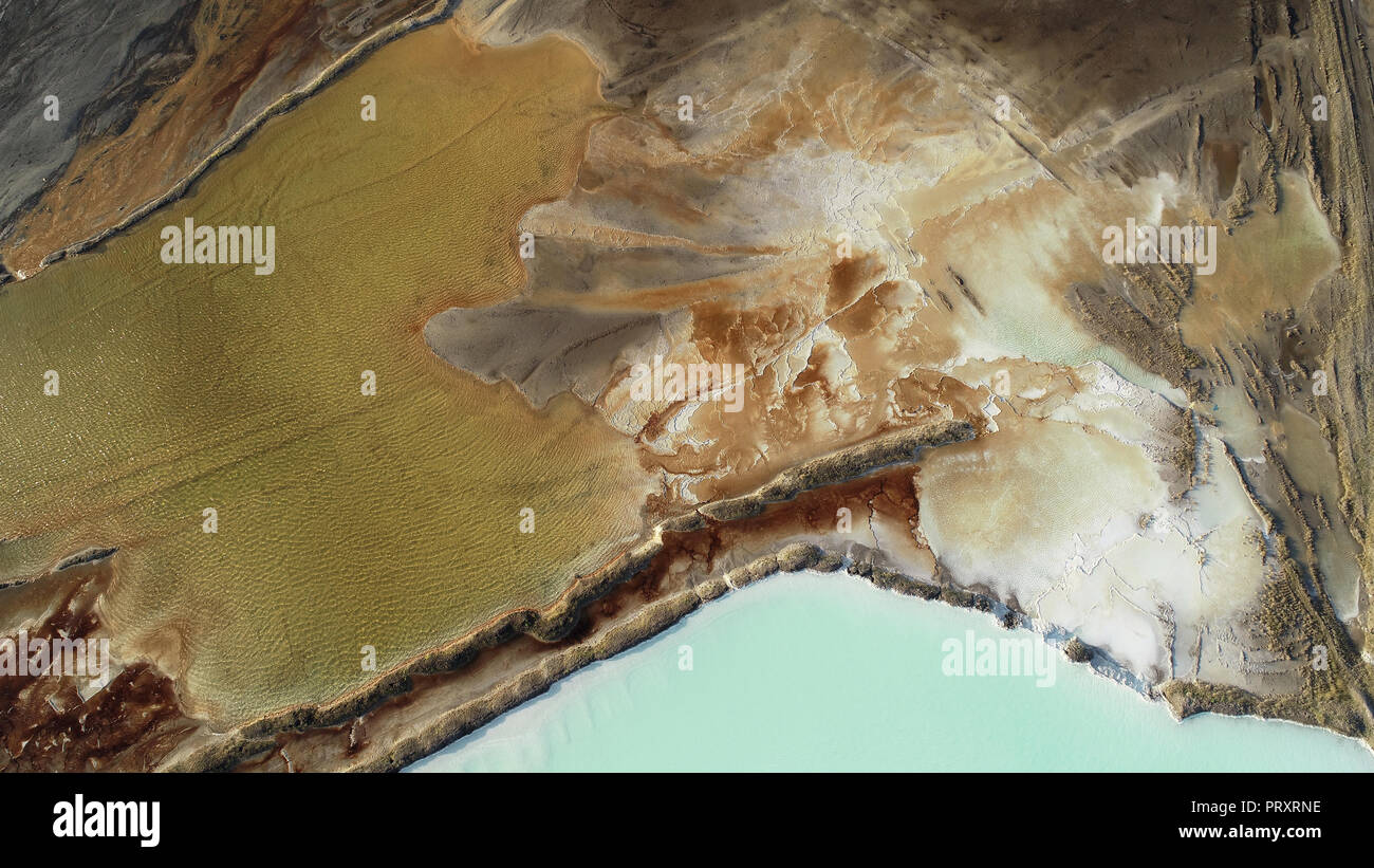 Aerial landscape from the drone Stock Photo - Alamy