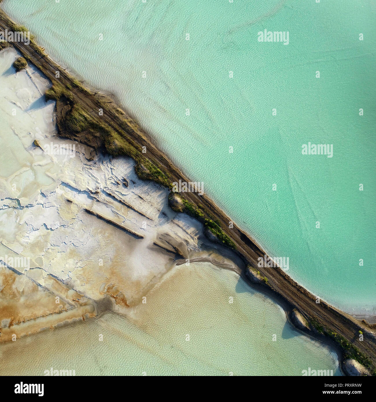 Aerial landscape from the drone Stock Photo - Alamy