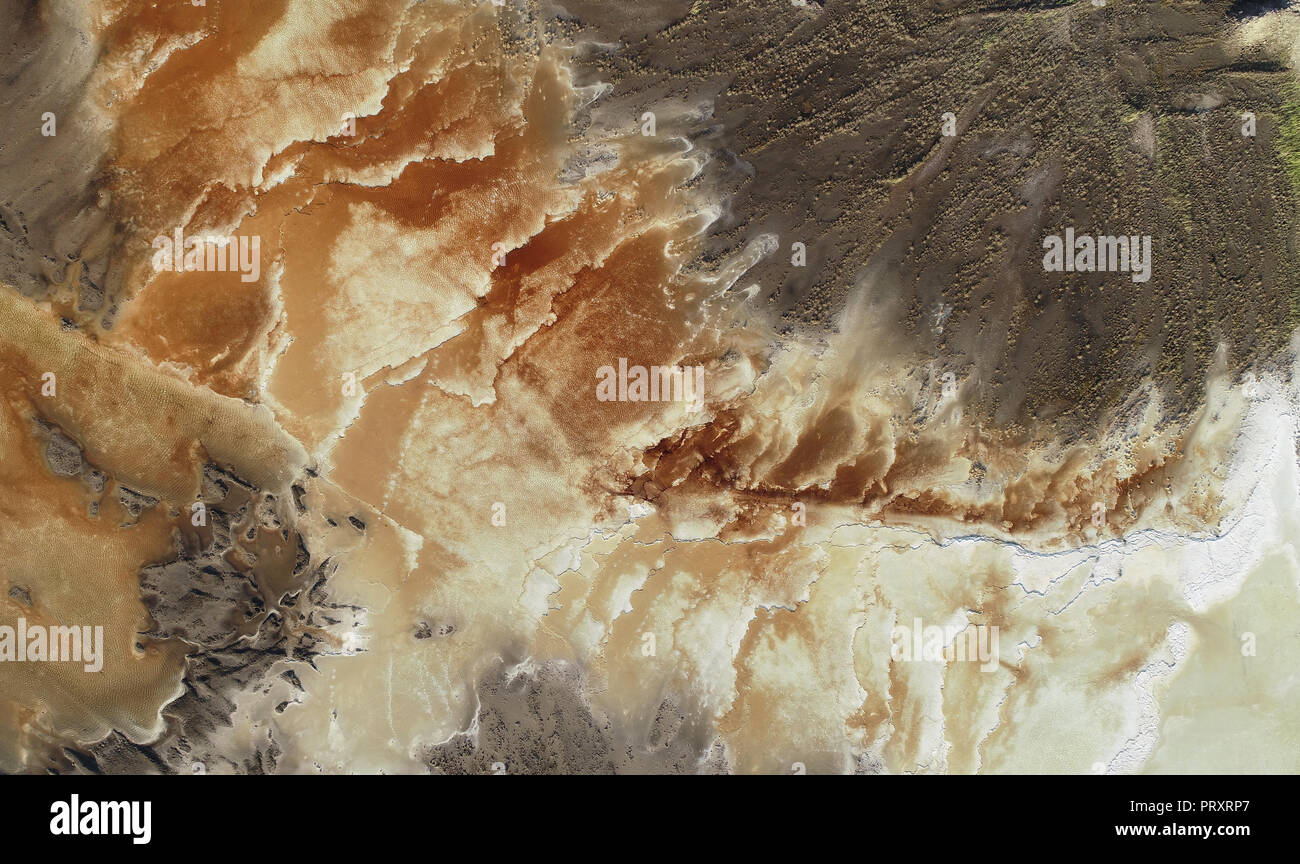 Aerial landscape from the drone Stock Photo - Alamy