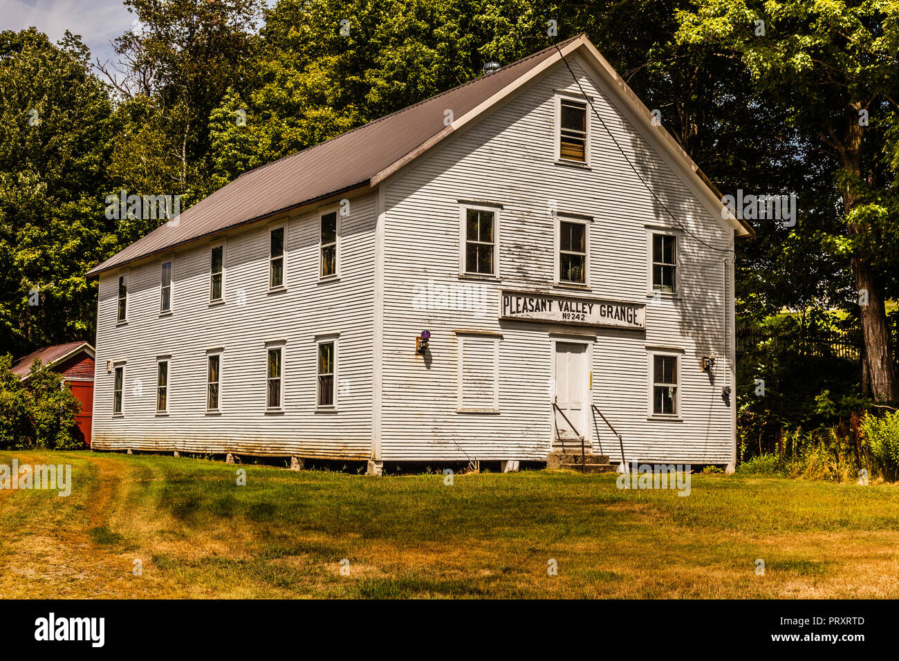 Pleasant Valley Grange Hall Rockingham, Vermont, USA Stock Photo Alamy