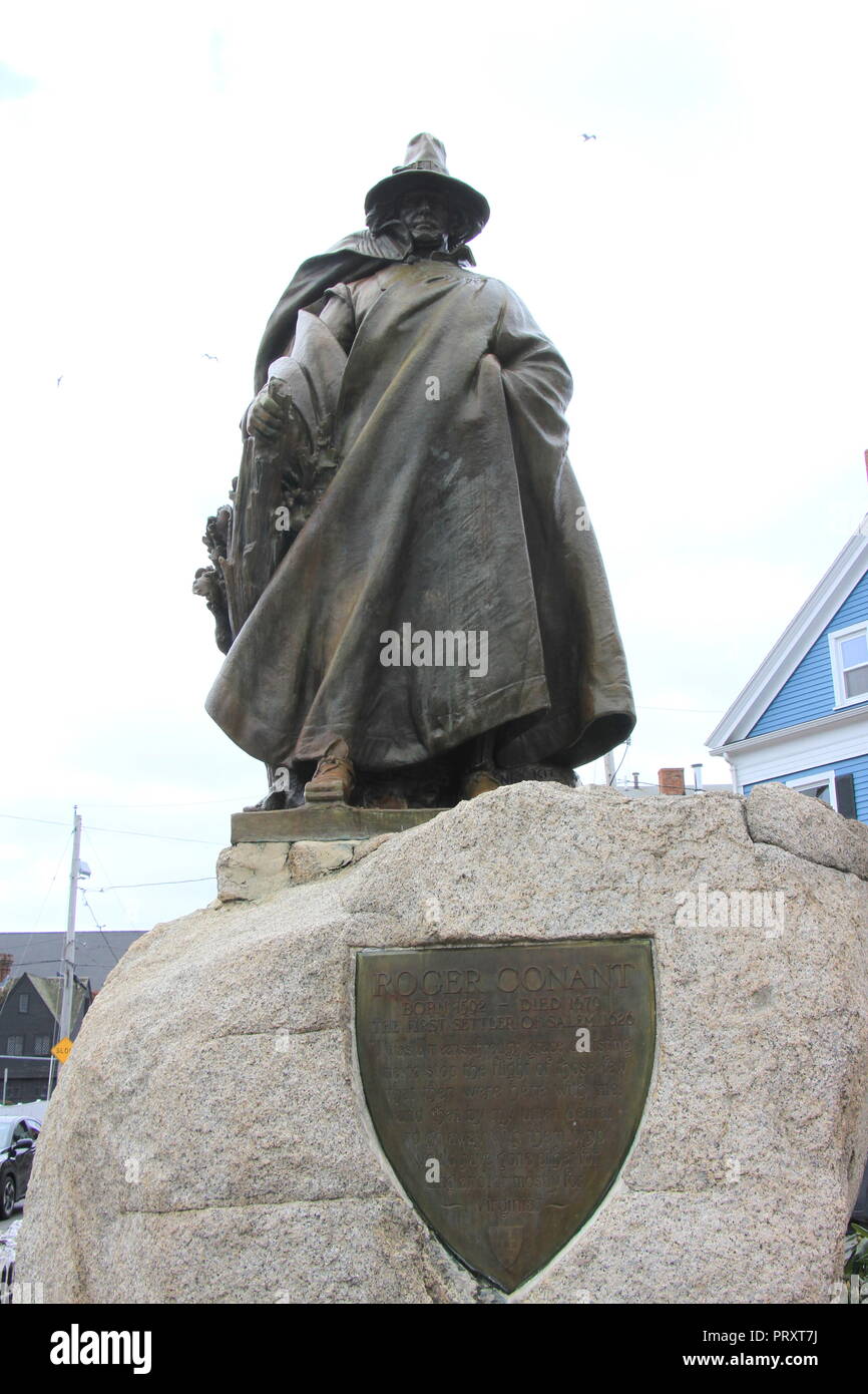 Salem Massachusetts Stock Photo