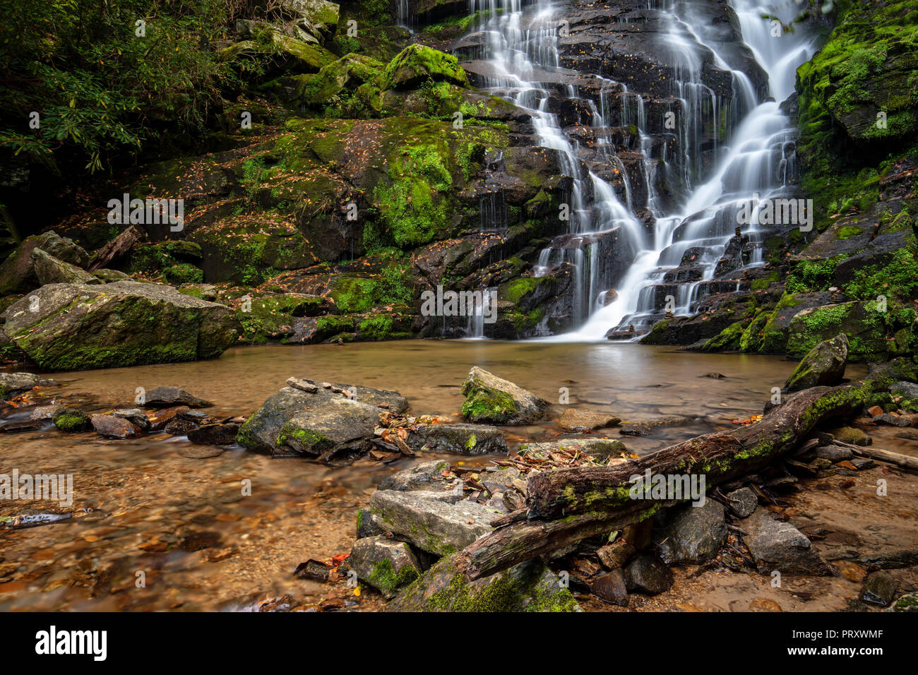 Eastatoe Falls - Rosman, North Carolina, USA Stock Photo - Alamy