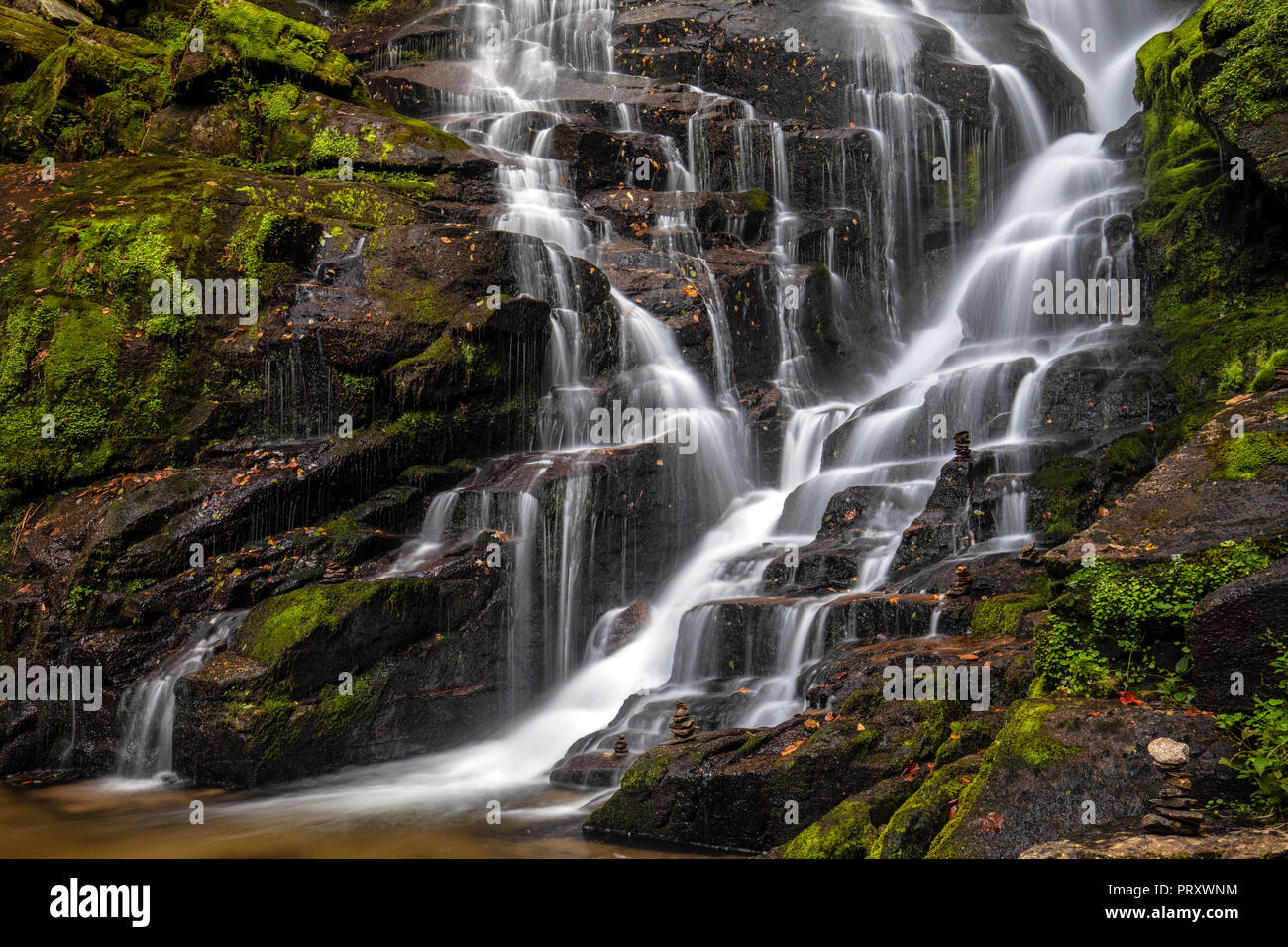 Eastatoe Falls Rosman, North Carolina, USA Stock Photo Alamy
