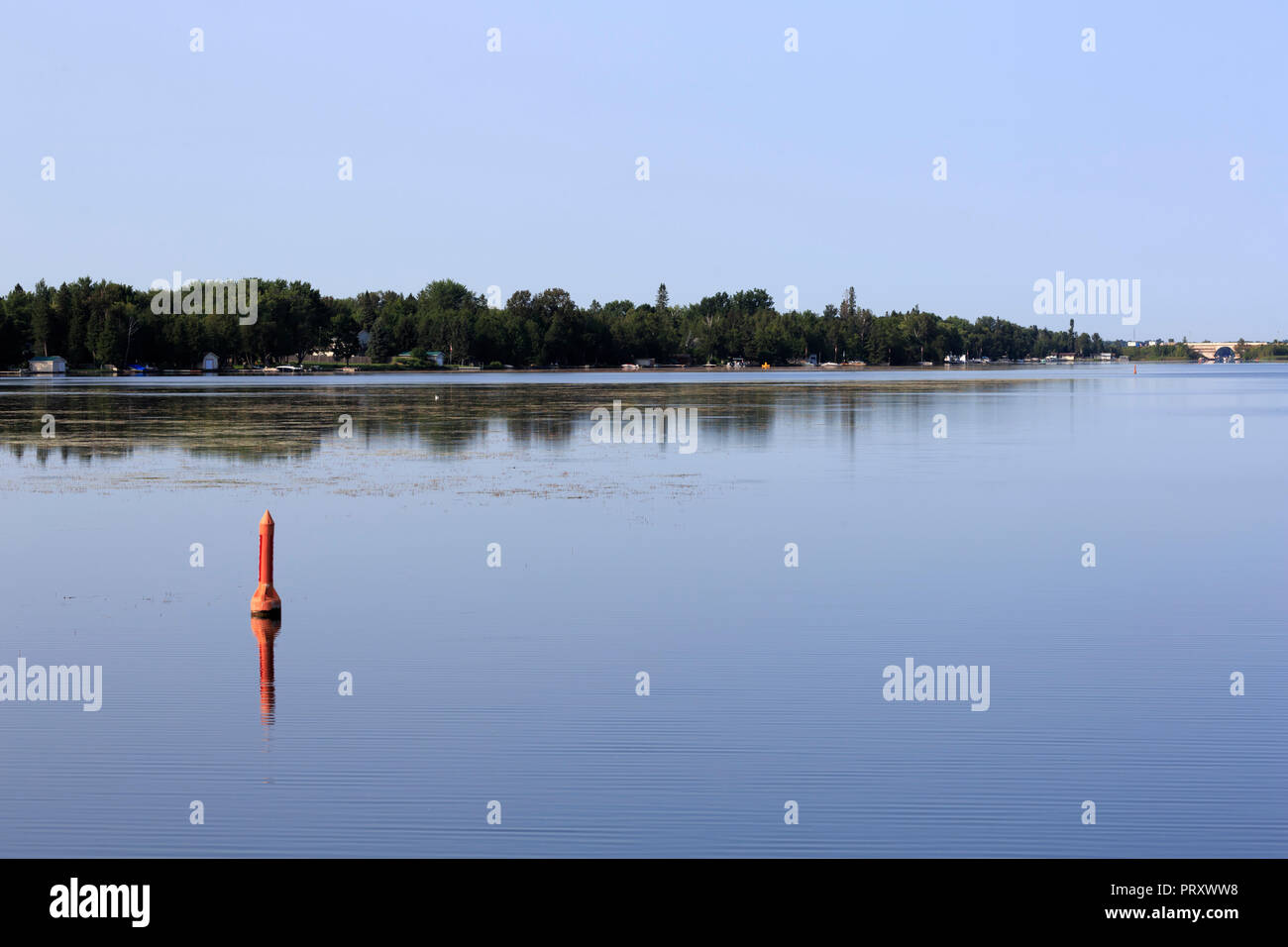 Canal Lake, Trent Severn Waterway, Kawartha Lakes, Ontario Stock Photo