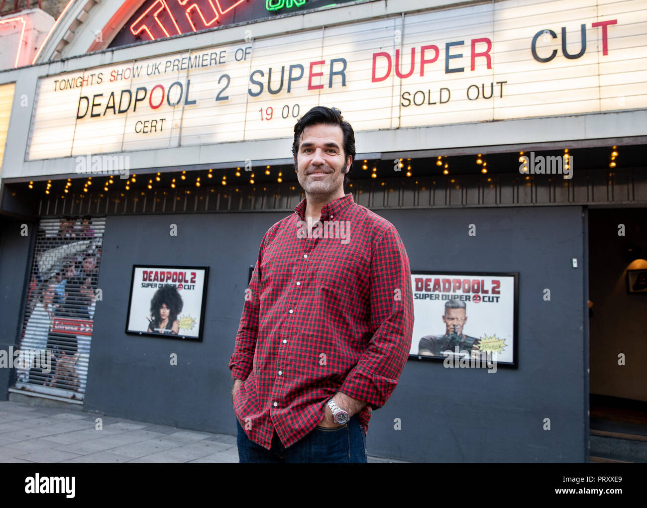 Rob Delaney Attends The Uk Premiere Of Deadpool 2 Super