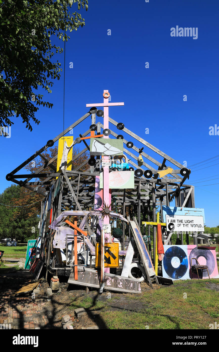 The Heidelberg Project, an outdoor art environment in the McDougall