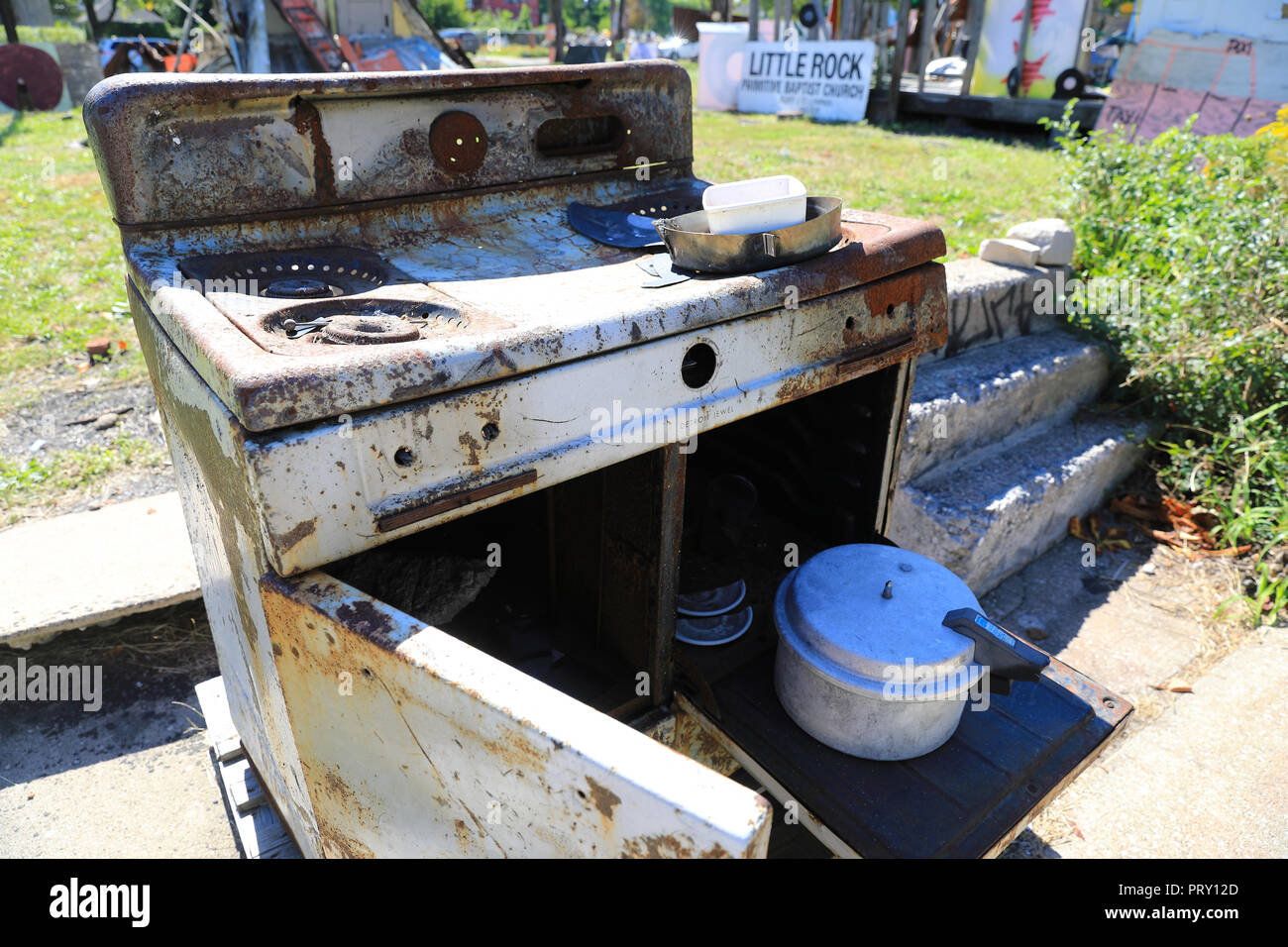 The Heidelberg Project, an outdoor art environment in the McDougall