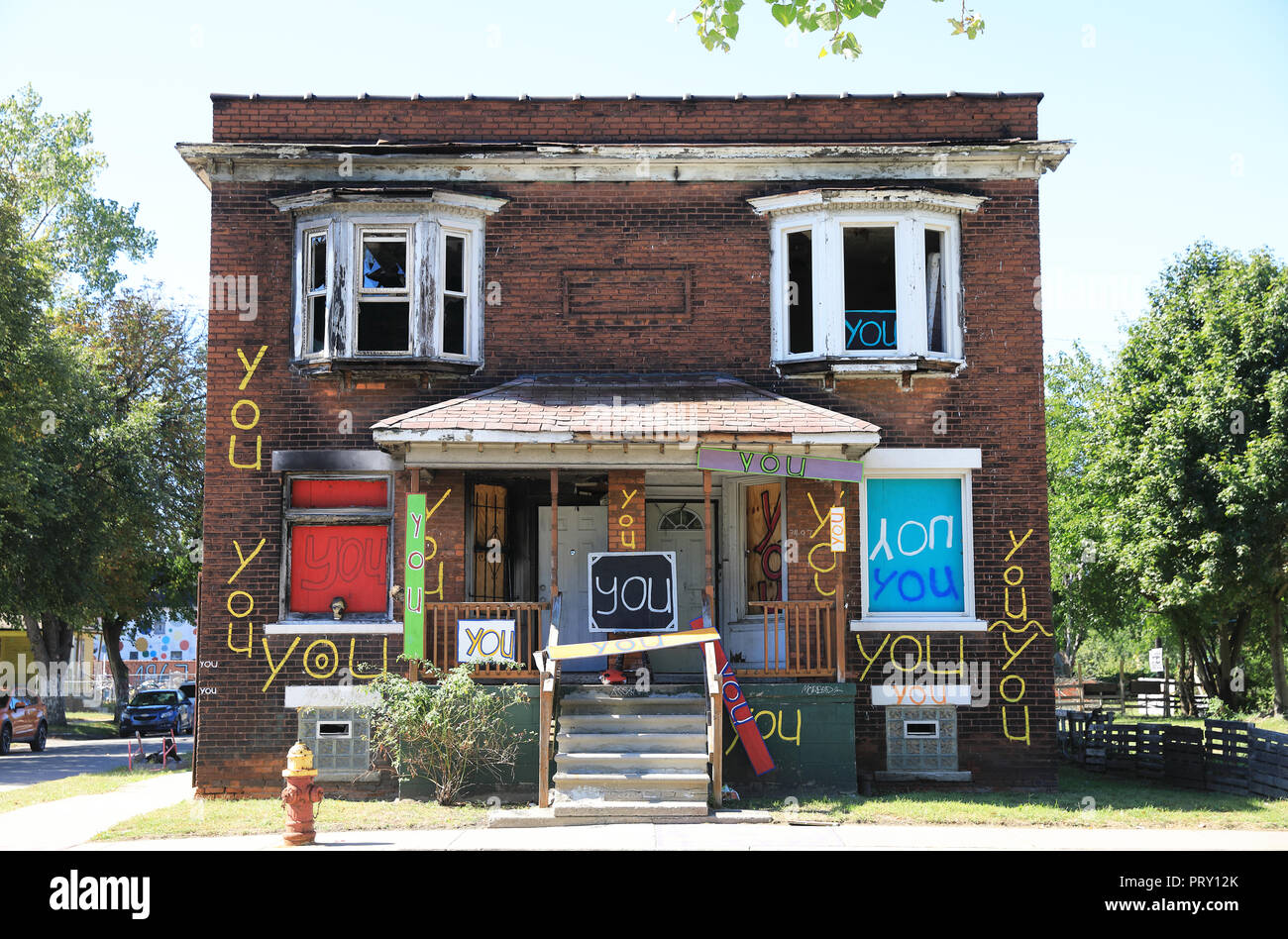 The Heidelberg Project, an outdoor art environment in the McDougall
