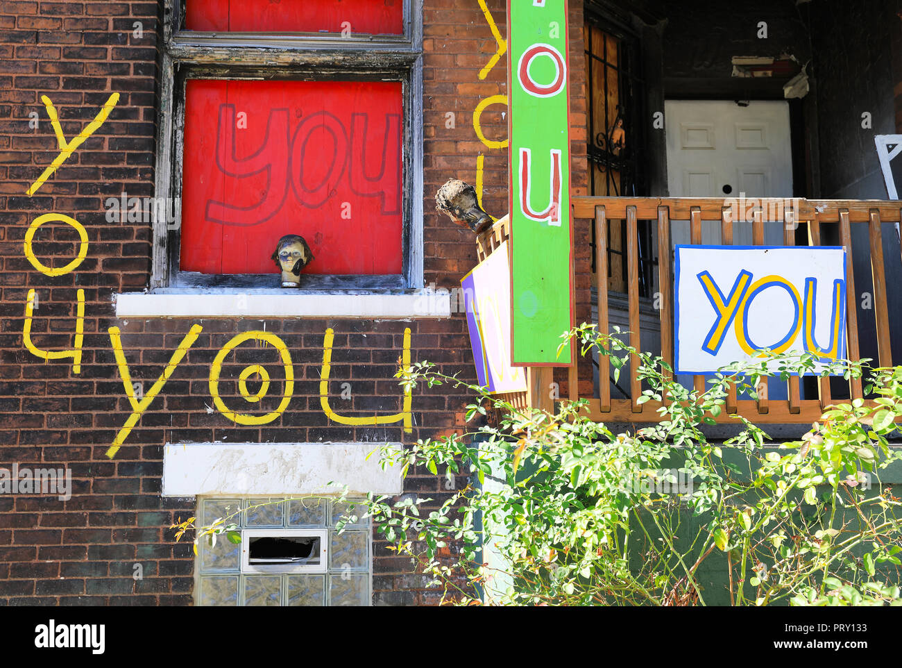 The Heidelberg Project, an outdoor art environment in the McDougall