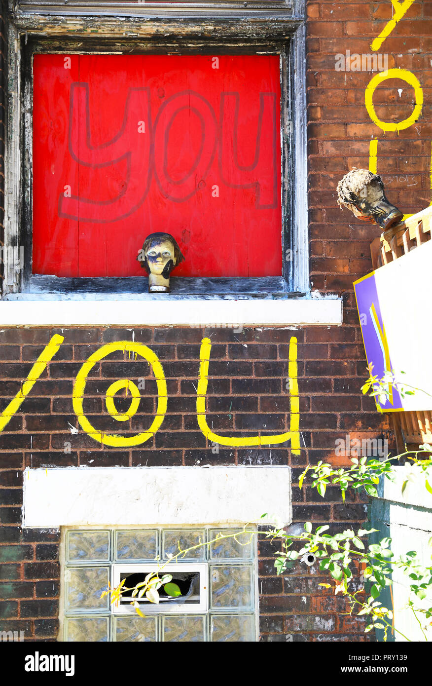 The Heidelberg Project, an outdoor art environment in the McDougall