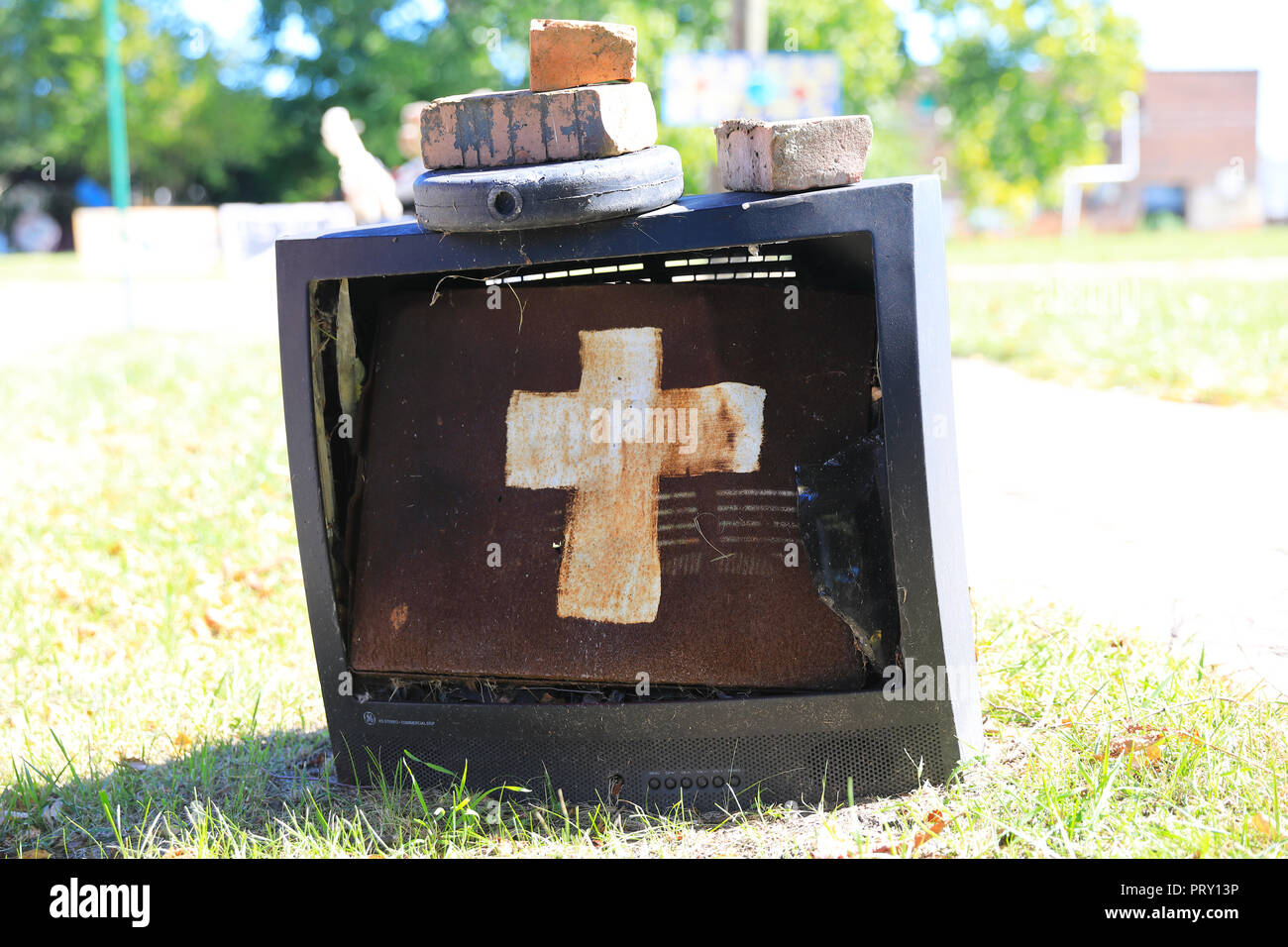 The Heidelberg Project, an outdoor art environment in the McDougall