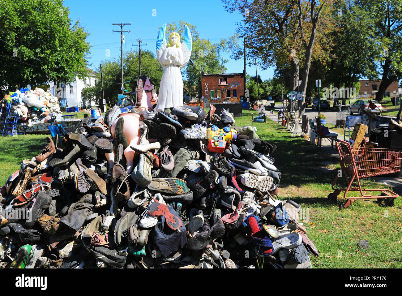 The Heidelberg Project, an outdoor art environment in the McDougall