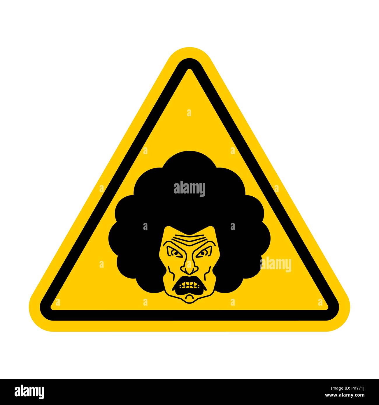 Осторожно злая мама рисунок