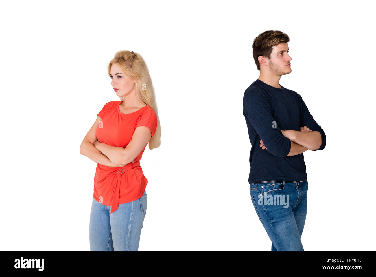 Standing argument hi-res stock photography and images - Alamy