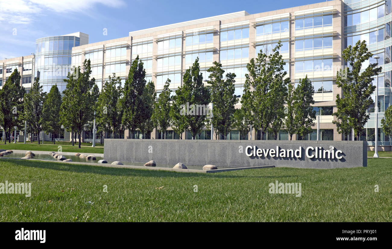The Cleveland Clinic in Cleveland, Ohio, USA. Stock Photo