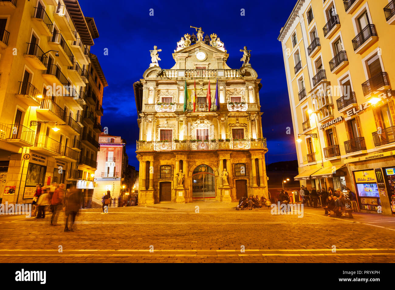 Pamplona city hall hi-res stock photography and images - Alamy