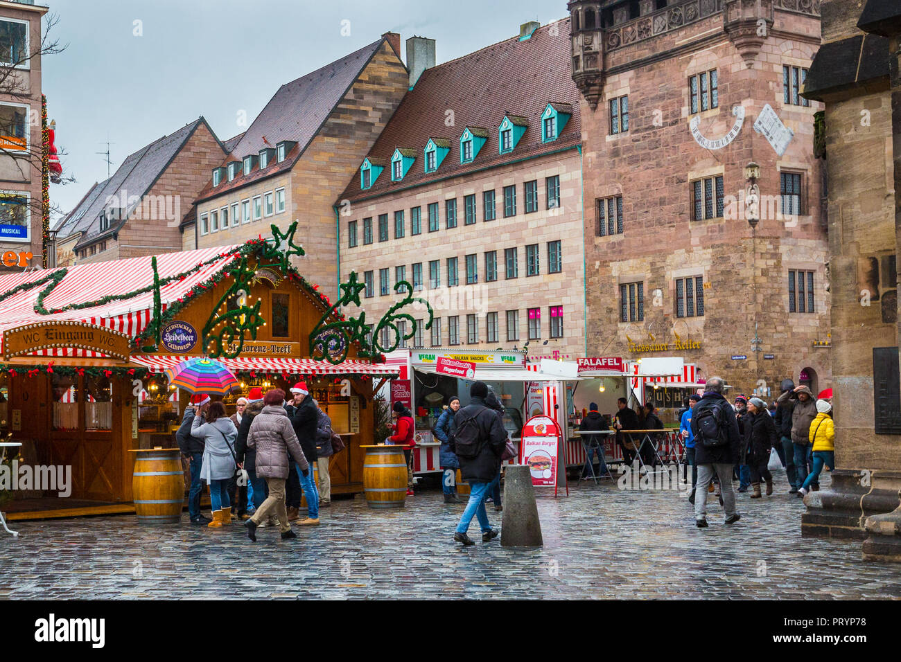 Nuremberg christmas market hires stock photography and images Alamy