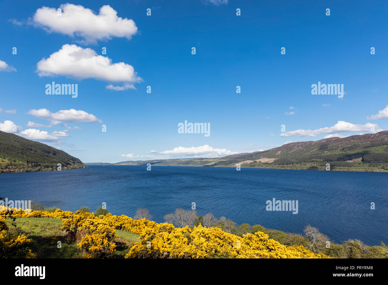 UK, Scotland, Loch Ness, Drumnadrochit Stock Photo