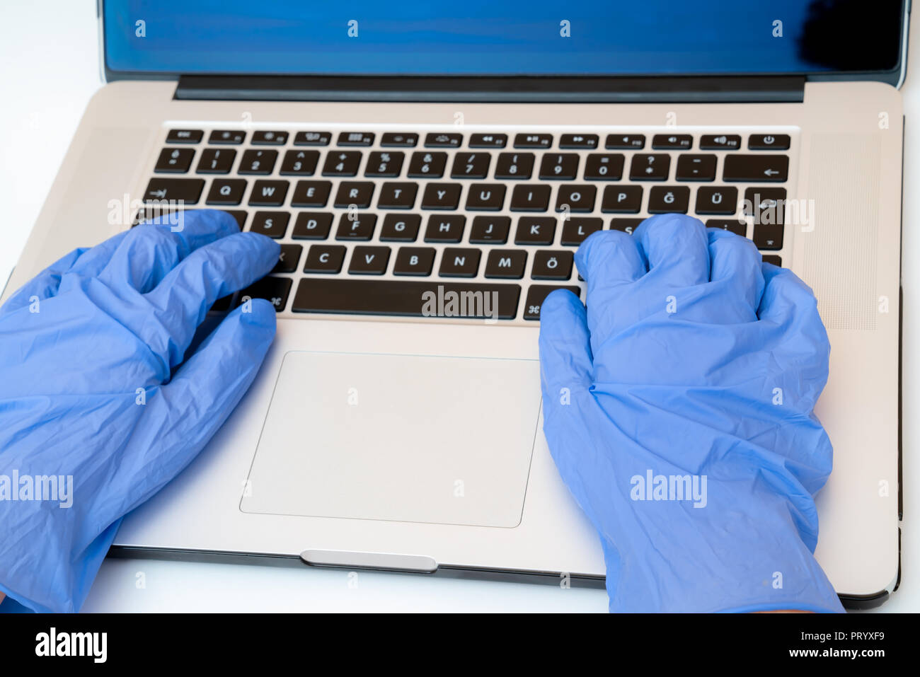 Scientist Research Computer Keyboard High Resolution Stock Photography ...