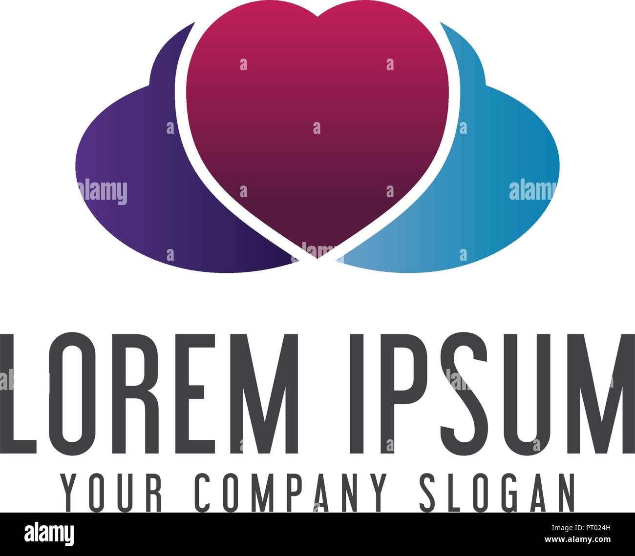love cloud logo wedding dating logo design concept template stock wedding book cover template