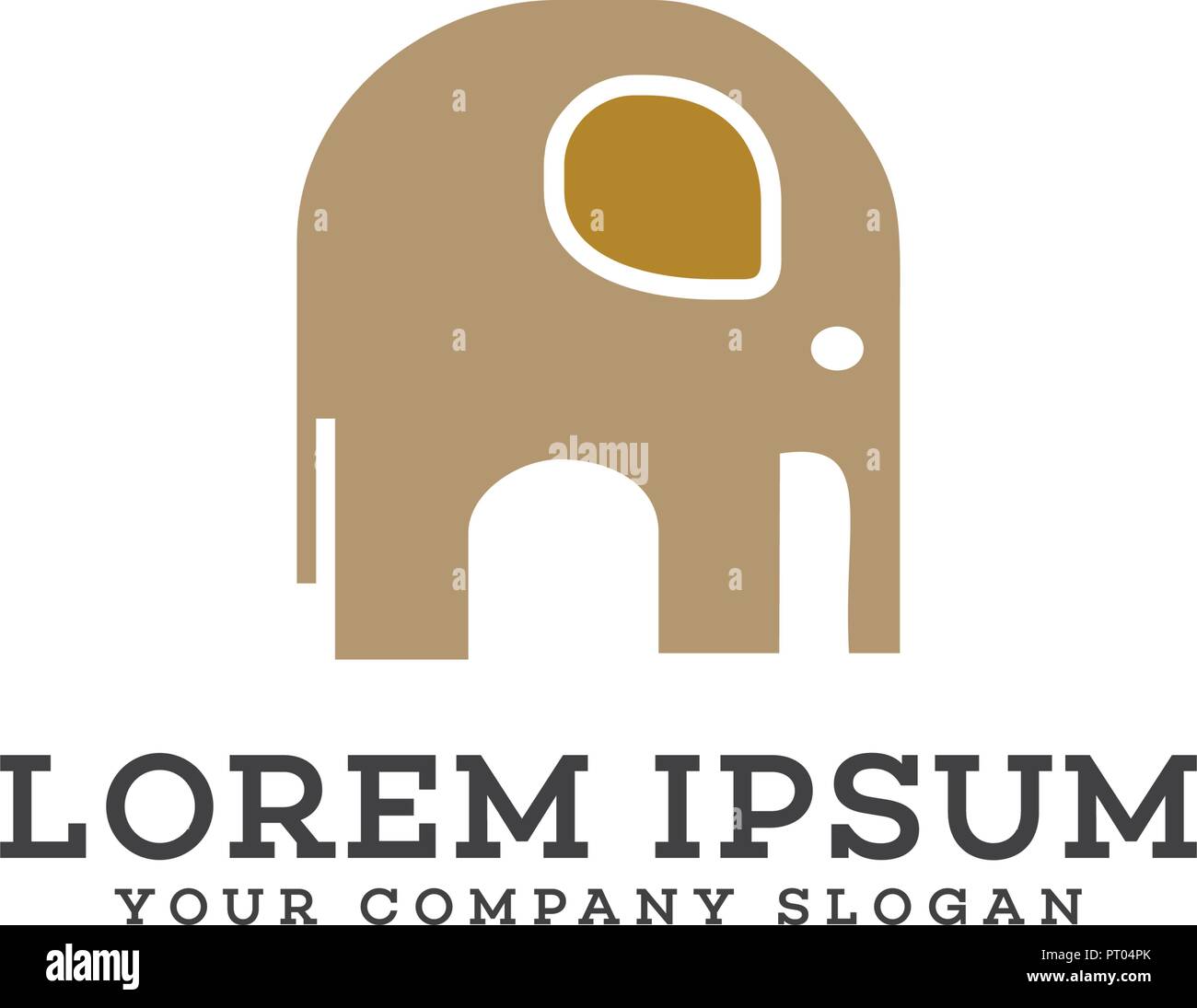 Elephant logo design concept template Stock Vector Image & Art - Alamy