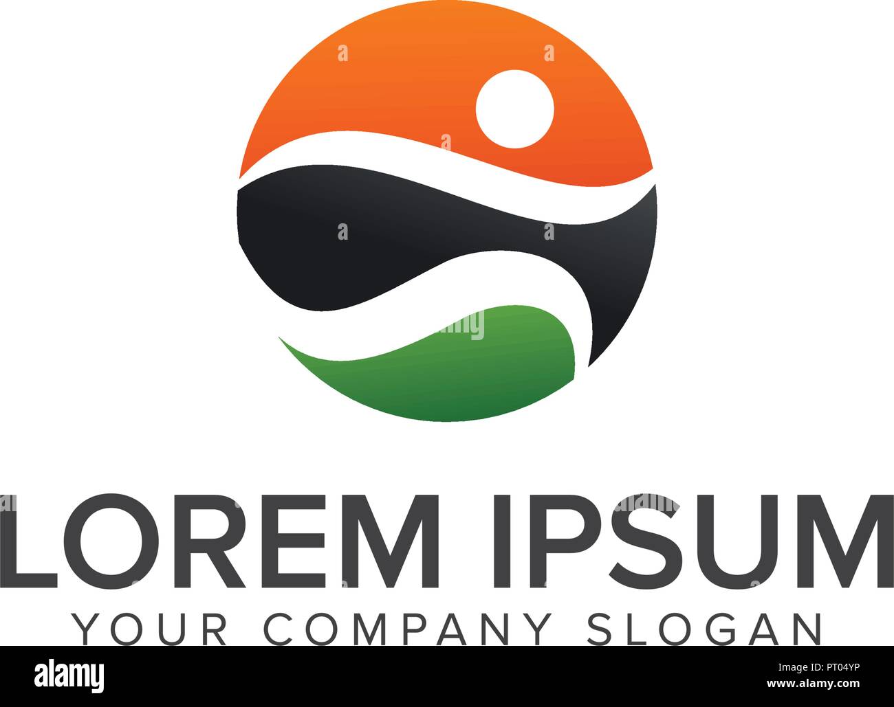 sport people Logos, run activity people logo design concept template