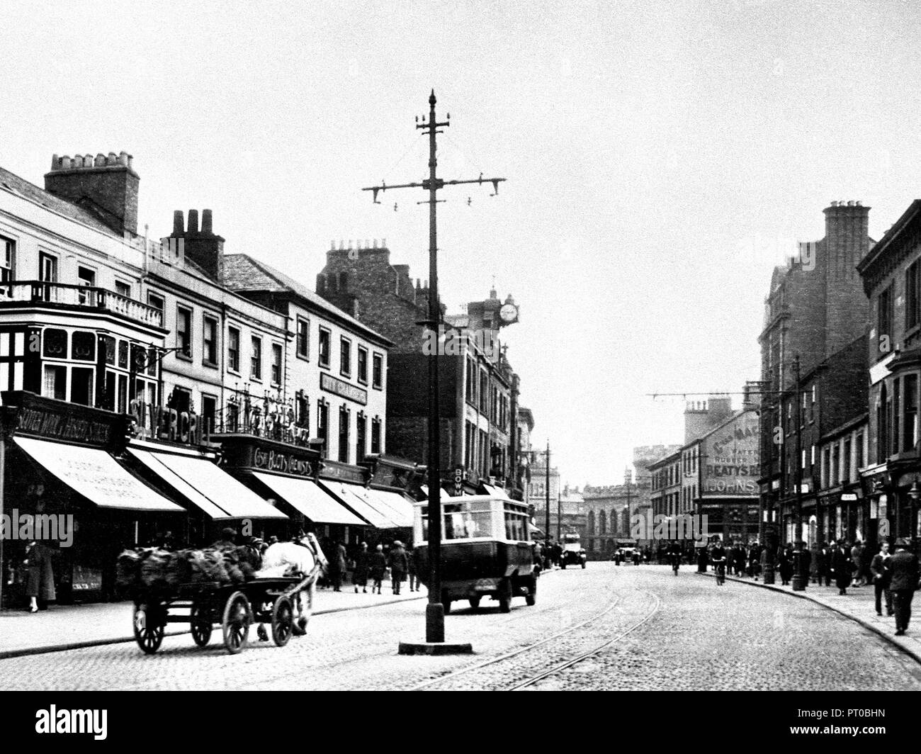 English Street, Carlisle early 1900s Stock Photo Alamy